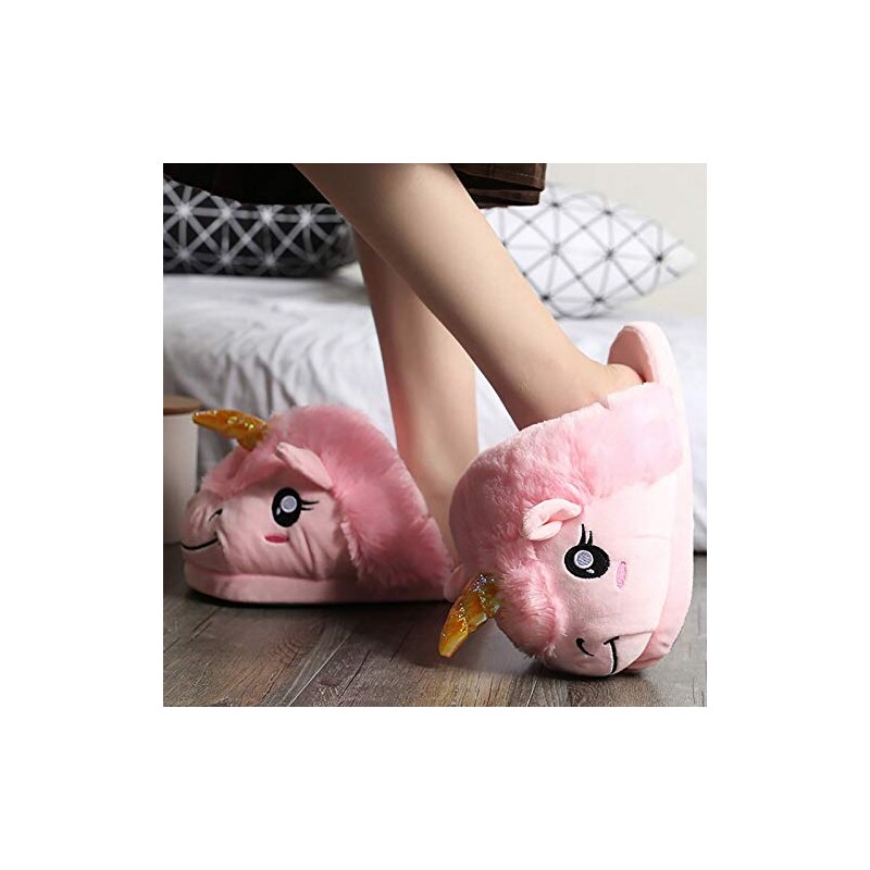 Pantofole In Peluche Morbide E Divertenti Con Simpatici Animali – Scarpe Da Casa Antiscivolo Per Donne E Uomini (Taglia Unica 36-43)