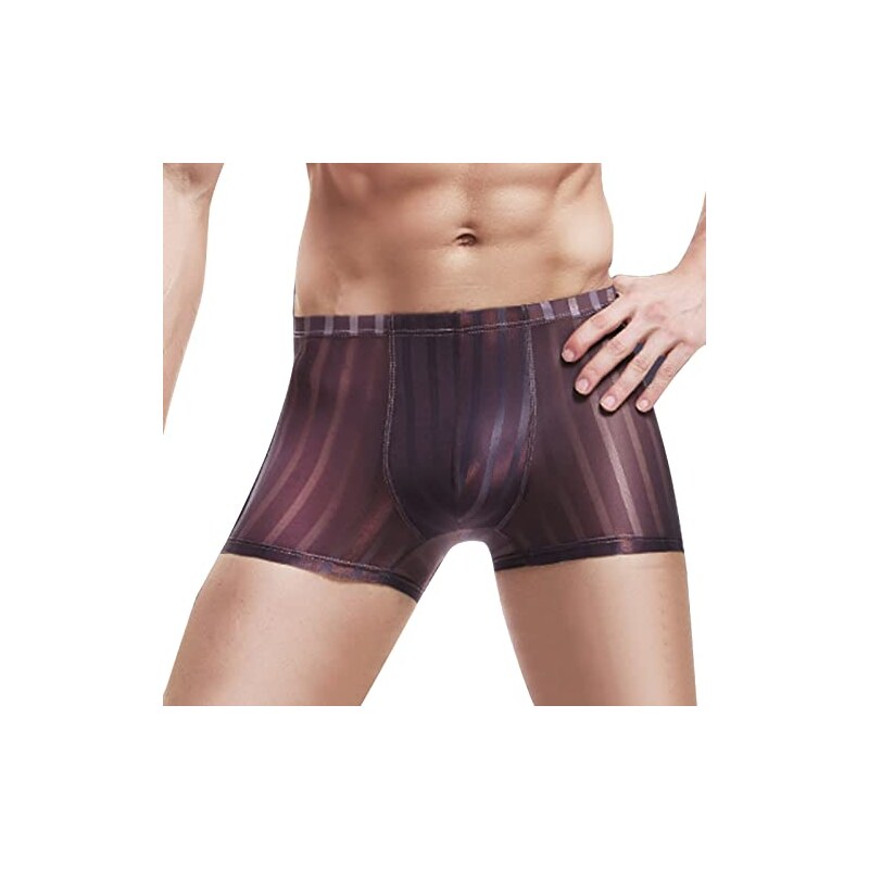 Biancheria Intima per Incontinenza da Uomo, Boxer in Cotone Riutilizzabili Lavabili Anti-Odore Boxer, Confezione Multipla, a-blu, L