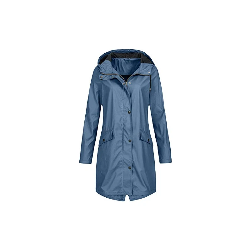 Parka Donna Mezza Stagione Impermeabile Donna Garanzia Di Anni