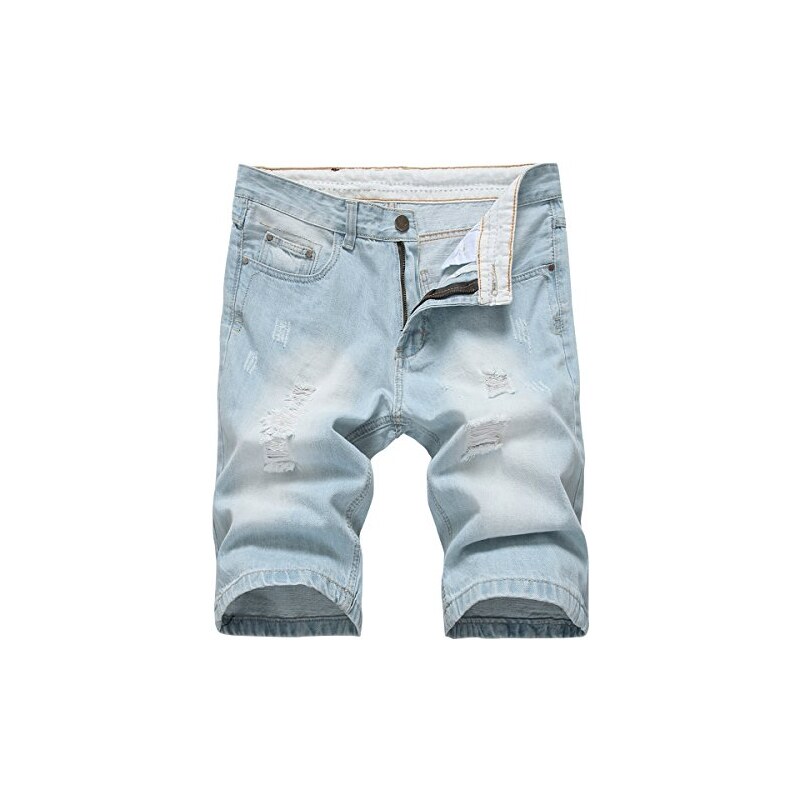 Pantaloncini Da Uomo Grigi E Blu A Quadretti Martin Gordon - Foto 5