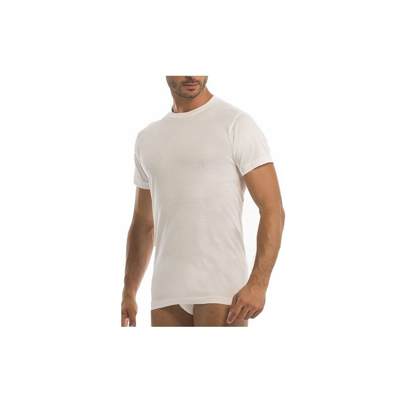 GARDA - 3pz T-Shirt Uomo Mezza Manica Scollo A V In Cotone Filo - Foto 4