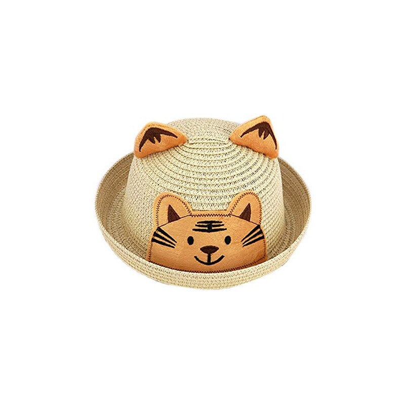 Cappello in morbido cotone con motivo a rana cartone animato, adatto per neonati e ragazze, cappello da pescatore per lezioni all'aperto, cappello da sole  1501