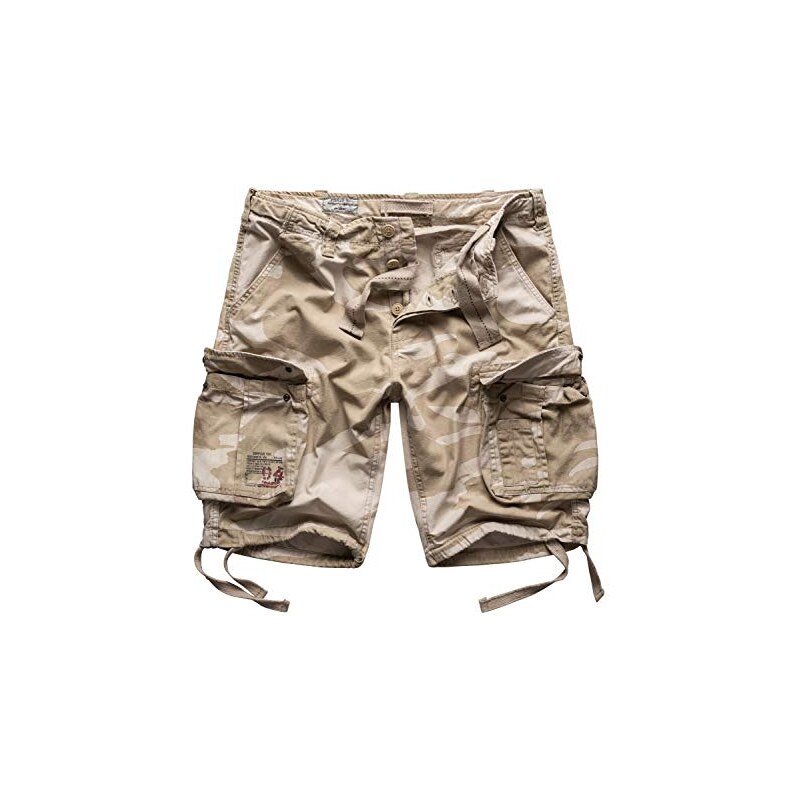 For Men SURPLUS RAW VINTAGE En El Aire Trooper Leyenda Ingeniero Cargo Shorts Mens Navy Combat