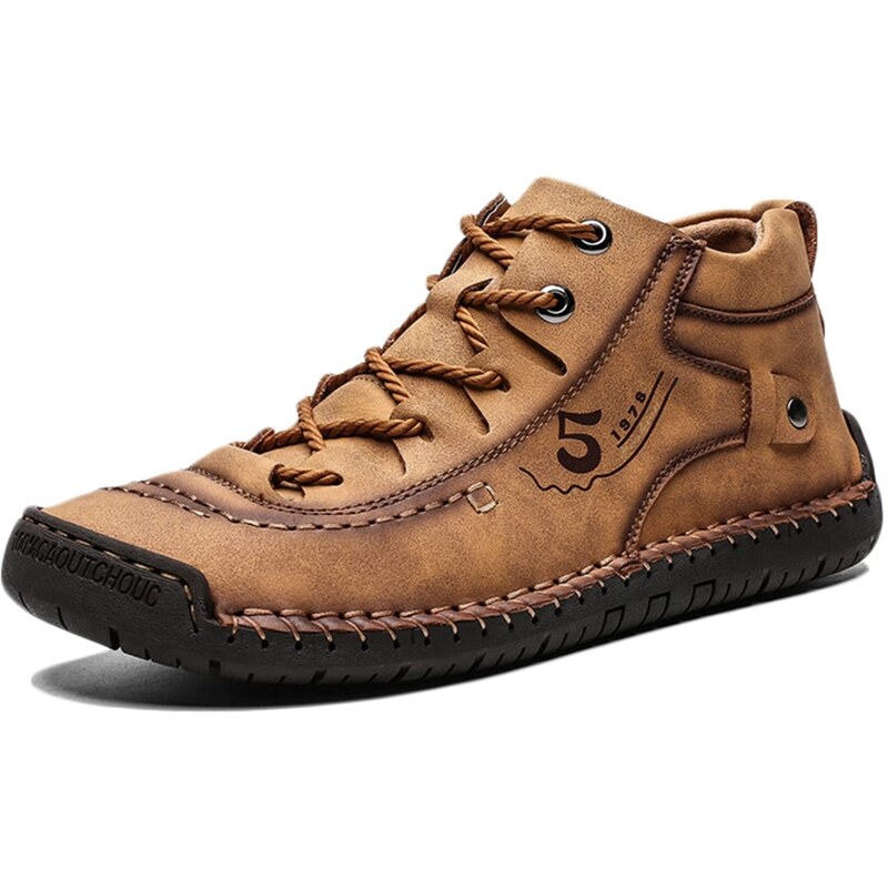 Scarpe da ginnastica da uomo S 9.5uk per uomo scarpe da ginnastica da passeggio alla moda scarpe da cucina comode in pelle casual atletica scarpe da tennis da uomo taglia 11, cachi