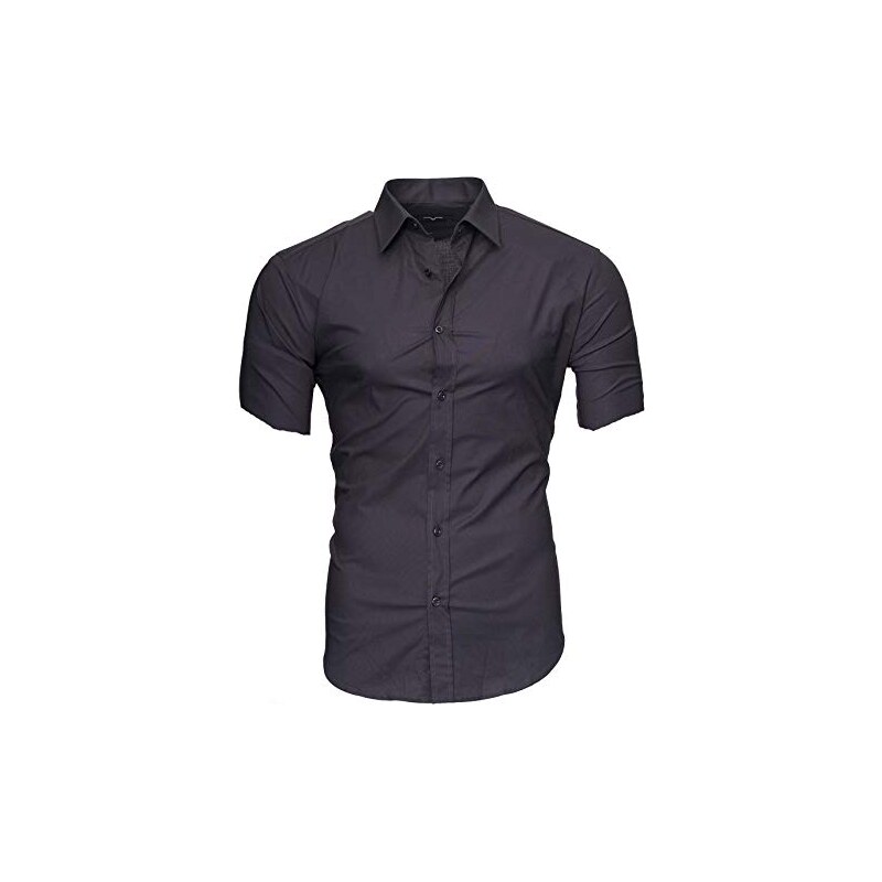 Camicia Columbia Tamiami 2 A Maniche Corte Uomo - Blu Vintage, Taglia L, Protezione Solare UPF 40 E Traspirante