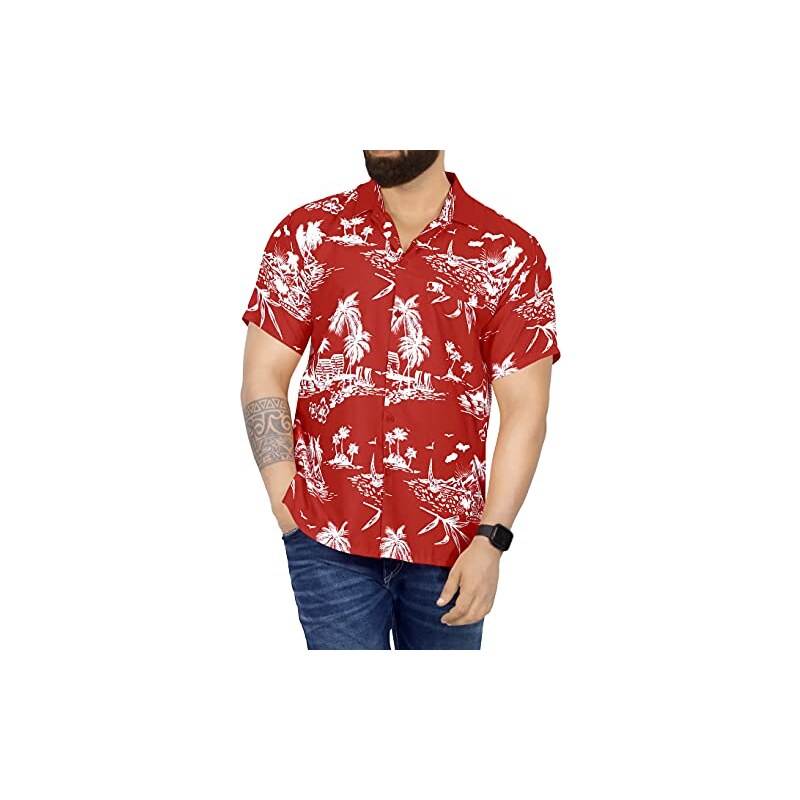 Generico Camicia Lino Camicie Hawaiane Estiva Party Casual Multisizea Stampa Hawaiano Camicia Uomo Camicia Uomo Estiva Camicia Di Lino Uomo Uomo Corte Camicia Estiva Uomo Camicie Estive Uomo 122026878