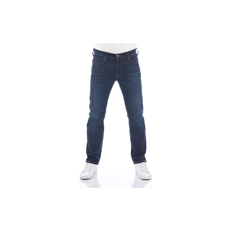 Lee Jeans da Uomo Regular Fit Daren Zip Fly Pantaloni Straight