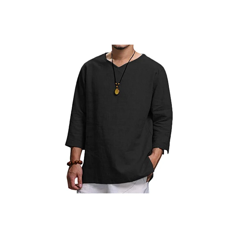 camicia oversize lino