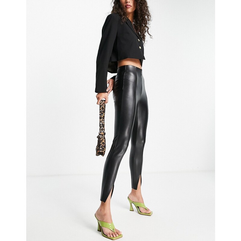 Pantaloni on sale skinny neri