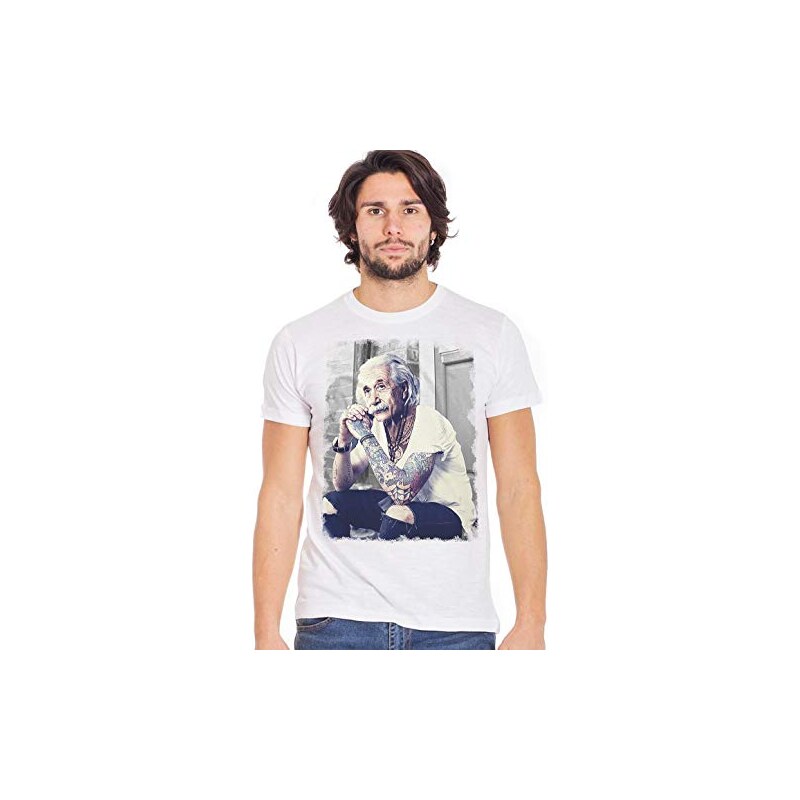 T-Shirt Uomo Street Style Face Of Joker Why So Serious - Cotone Slub 100% Ring Spun, Manica Corta, Urban