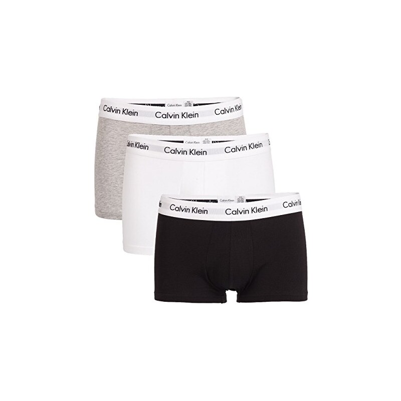 Boxer Aderenti A Vita Bassa In Confezione Da 5 - Cotton Stretch Calvin