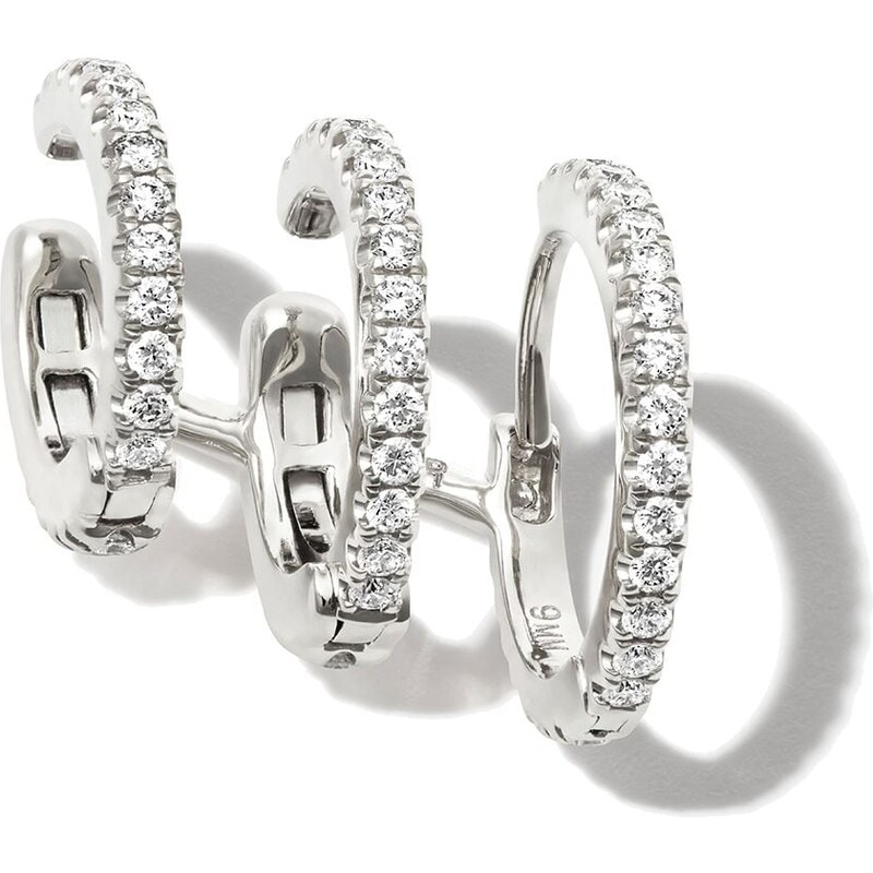 Orecchini a bottone con diamanti CZ: piccoli orecchini a bottone in oro vermeil 18 carati e argento sterling SOLARIS - Italia Orecchini a bottone con diamanti CZ: piccoli orecchini a bottone in oro vermeil 18 carati e argento sterling SOLARIS - Italia