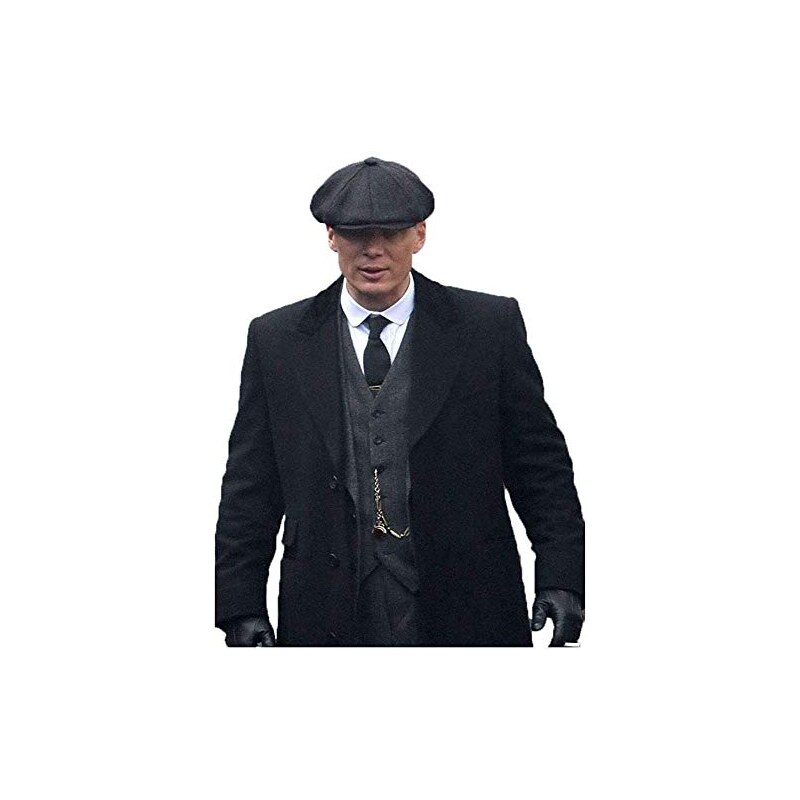 Trench Coat Thomas Shelby Vestiti Tweed Peaky Blinders Suit Peaky