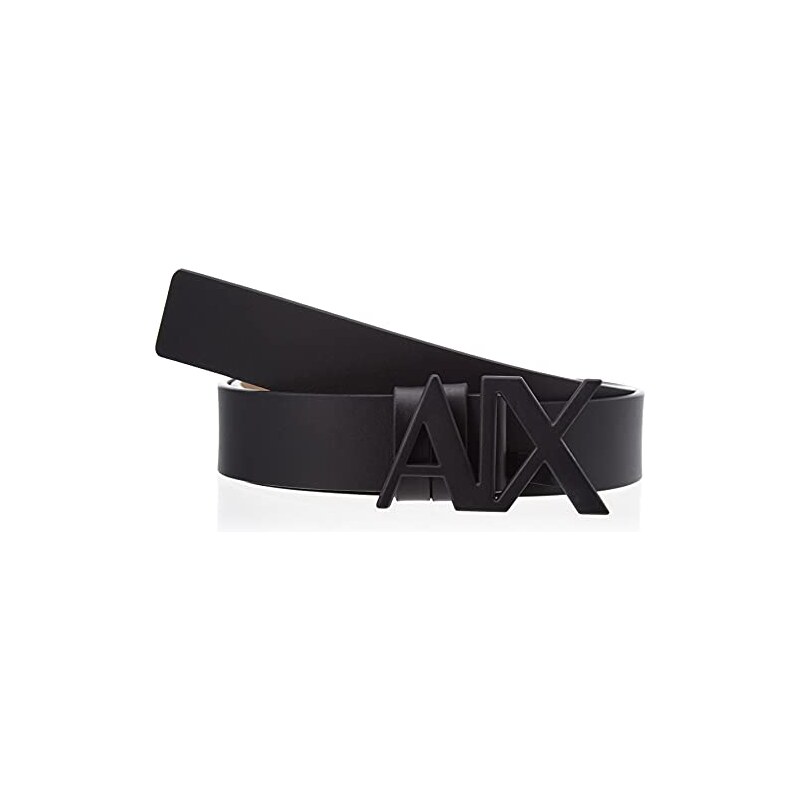 Cintura in Pelle Alpha Industries Nera Taglia Unica