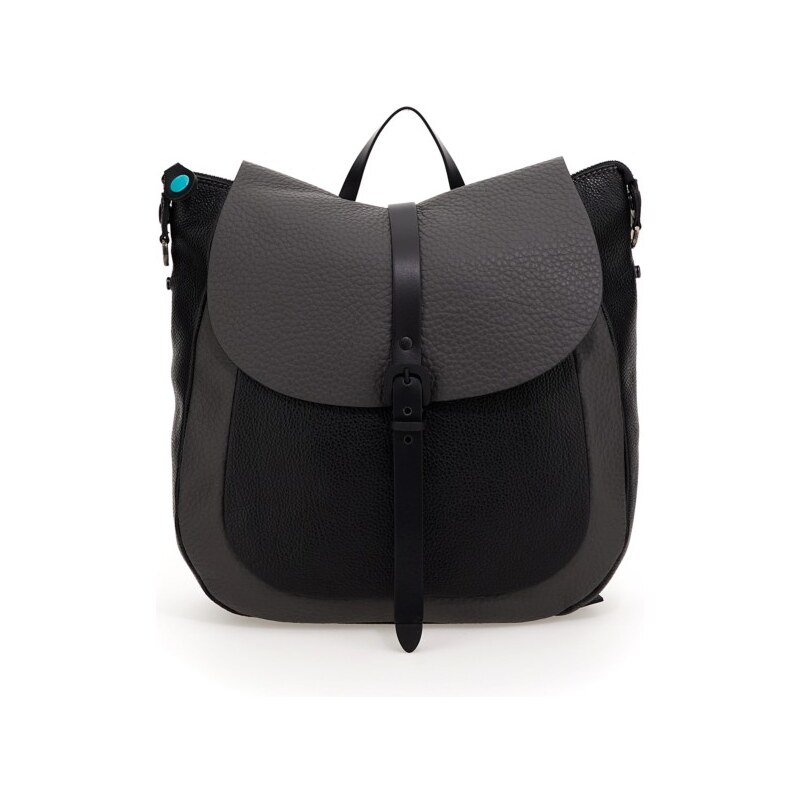 Zaino Pelle Gabs Zaino Uomo Zaino Diva M In Pelle Ruga Nero