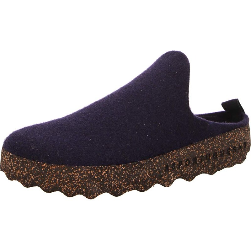 ASPORTUGUESAS Come Damen Filz Clog, red