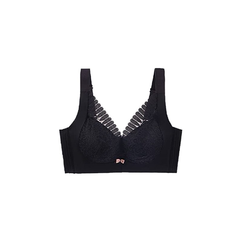 Reggiseno Con Ferretto E Pizzo Curve Muse - Sfoderato, Spalline Imbottite, Taglie 3-10 B-G