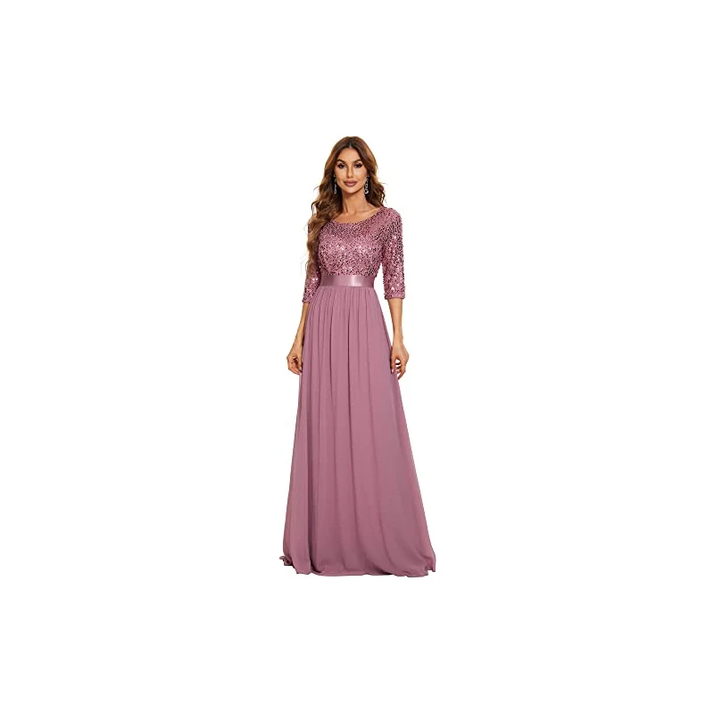 Coutiva Abo da cerimonia di lusso ricamato con paillettes, abo da Coutiva Abo da cerimonia di lusso ricamato con paillettes, abo da