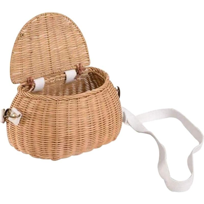 Borsa A Tracolla In Pelle Genuina Per Donne - Mini Sacchetto Portatelefono E Piccoli Oggetti - Marrone