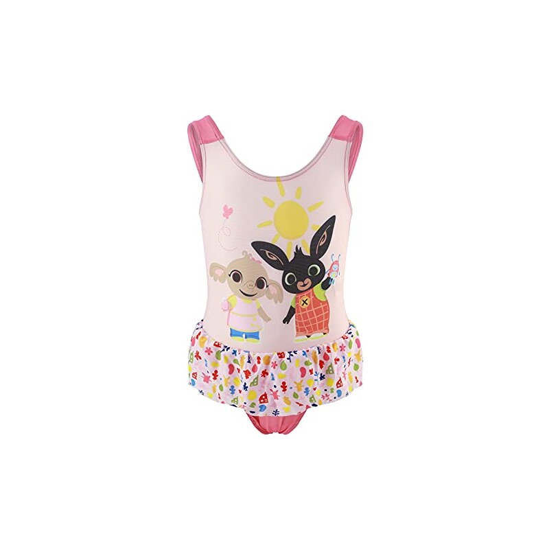 Bing Bunny - Bambina - Costume da Bagno Slip Monokini - Bikini 2 Pezzi ...