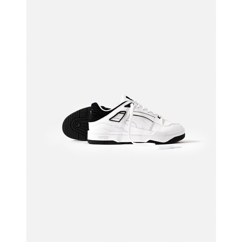 Puma - Slipstream - Sneakers bianche e nere-Bianco