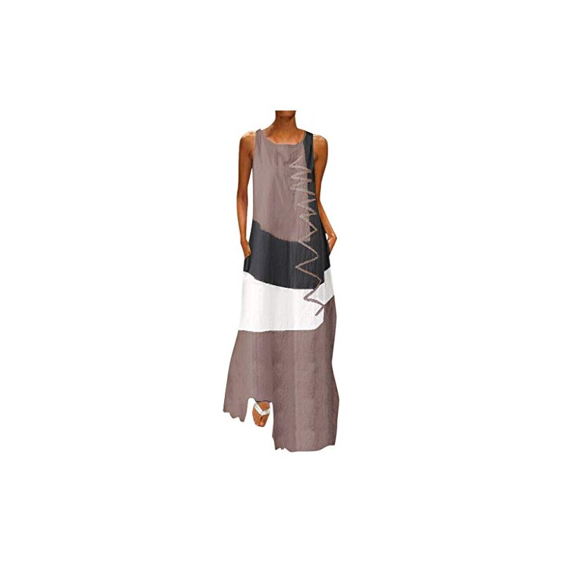 Vero Moda Vmluna-Canotta alla Caviglia Noos Vestito Donna