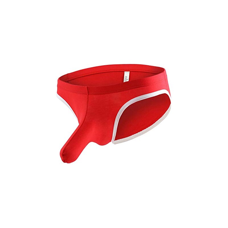 Biancheria intima sexy da uomo, con elefanti, boxer da uomo, elasticizzati, stile retrò, biancheria intima elasticizzata, A4 viola, S