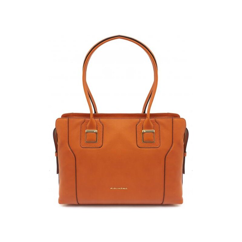 Piquadro W99 Borsa a spalla cuoio bd4809w99/cu donna