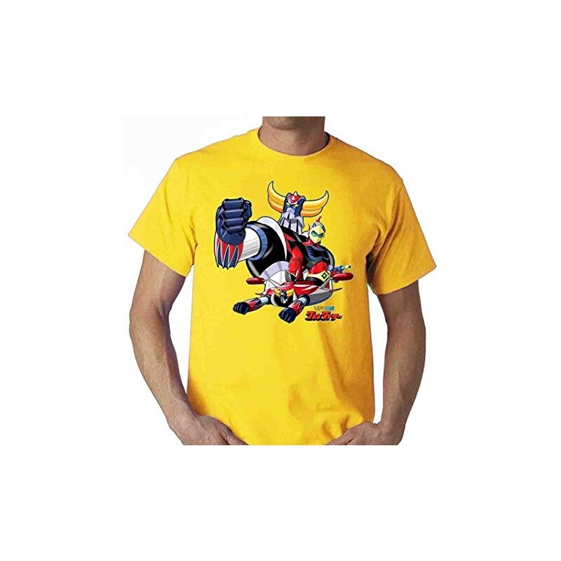 Maglietta UFO Robot Anni 80 - Uomo E Bambino, 100% Cotone, Stampa Sostenibile - Foto 6