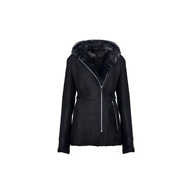 Leather Giubbotto Scamosciato Donna Infinity Leather Cappotto Da
