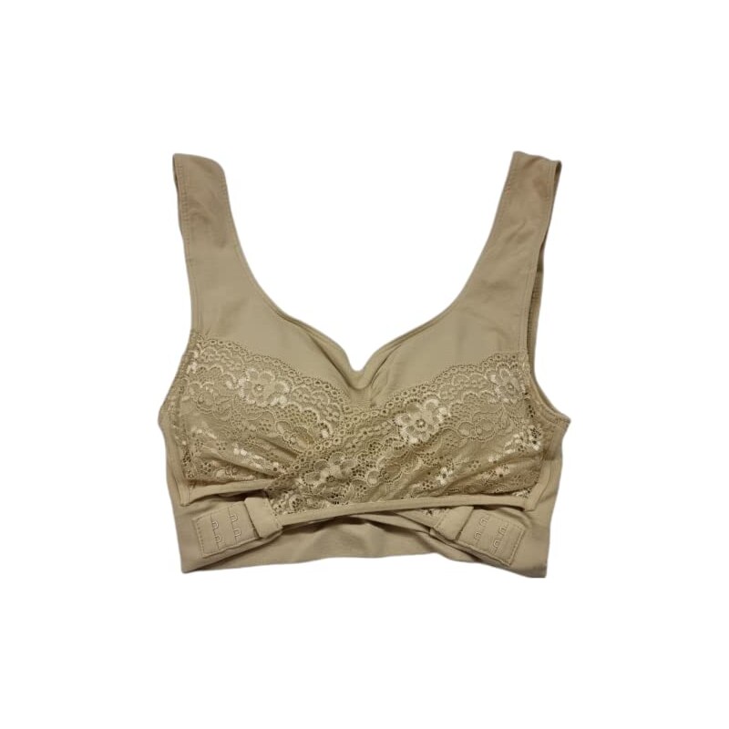 Reggiseno Senza Ferretto Push Up Donna - Senza Cuciture, Scollo A V, Morbido E Comodo - Foto 8