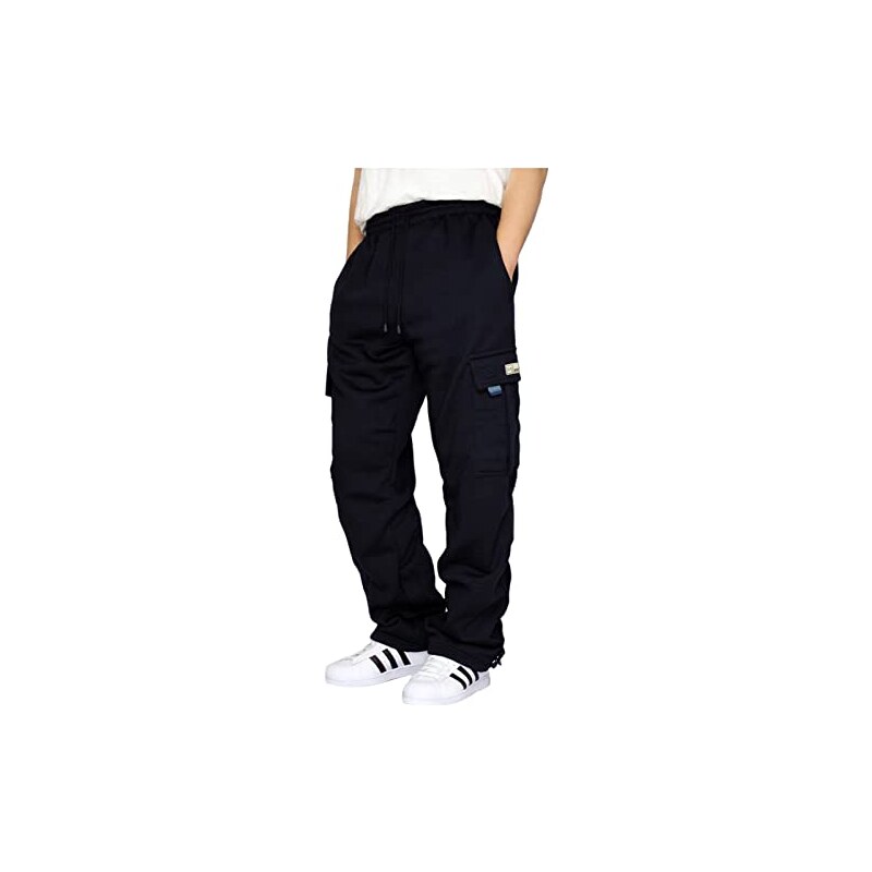 KAGAYD Pantaloni da trekking da uomo, pantaloni lunghi da allenamento
