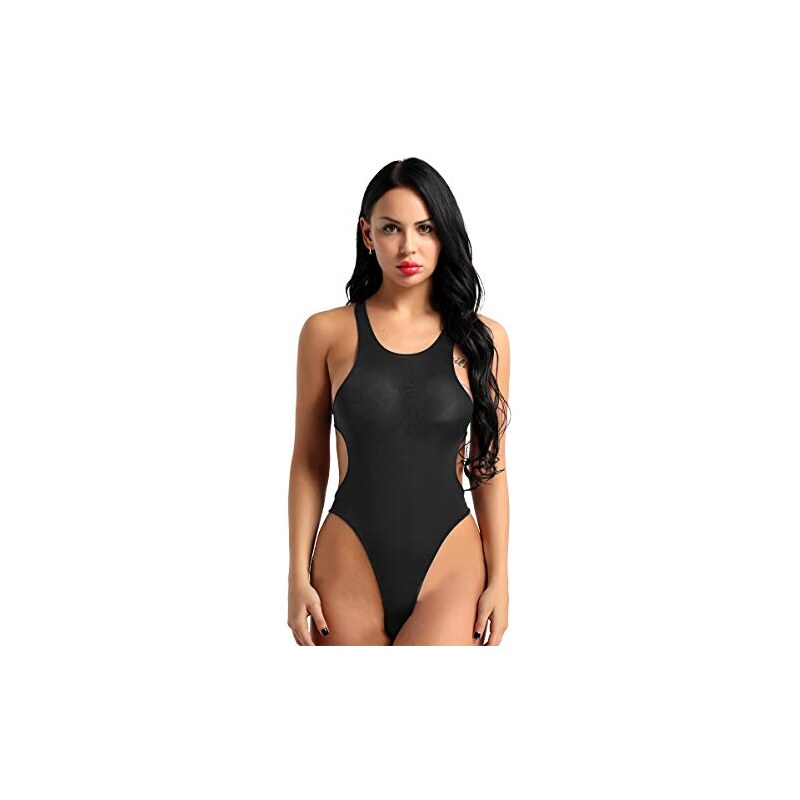 Monokini Donna Sexy Micro Bikini - Costume Intero A Tre Punti Con Sling Shot - Foto 6
