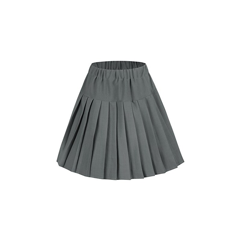 DESIGN Maternity - Gonna lunga grigio scuro a coste con spacco