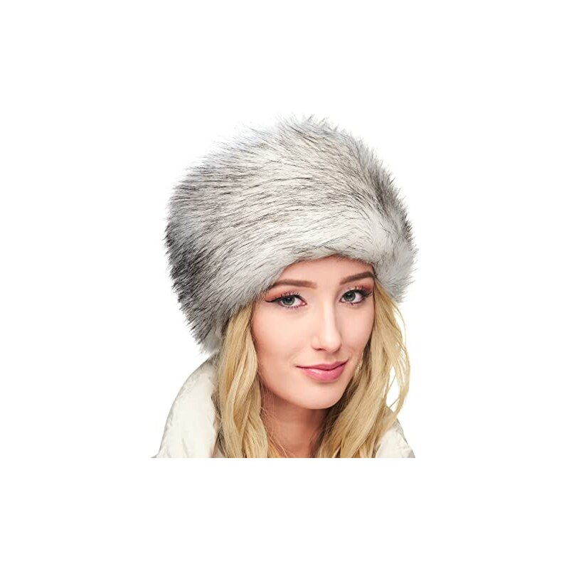 Cappello Invernale Donna In Finta Pelliccia Stile Russo Mongolo: Soffice, Caldo Con Pompon - Perfetto Per L'Inverno