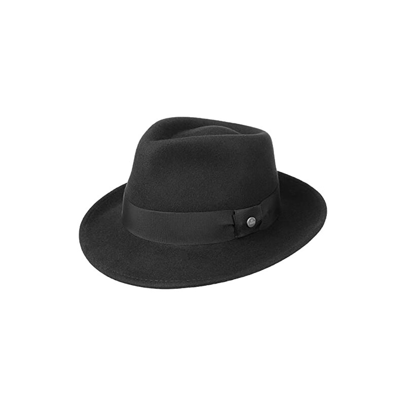 Cappello Fedora Gemvie In Feltro Di Lana - Tesa Larga Per Uomo E