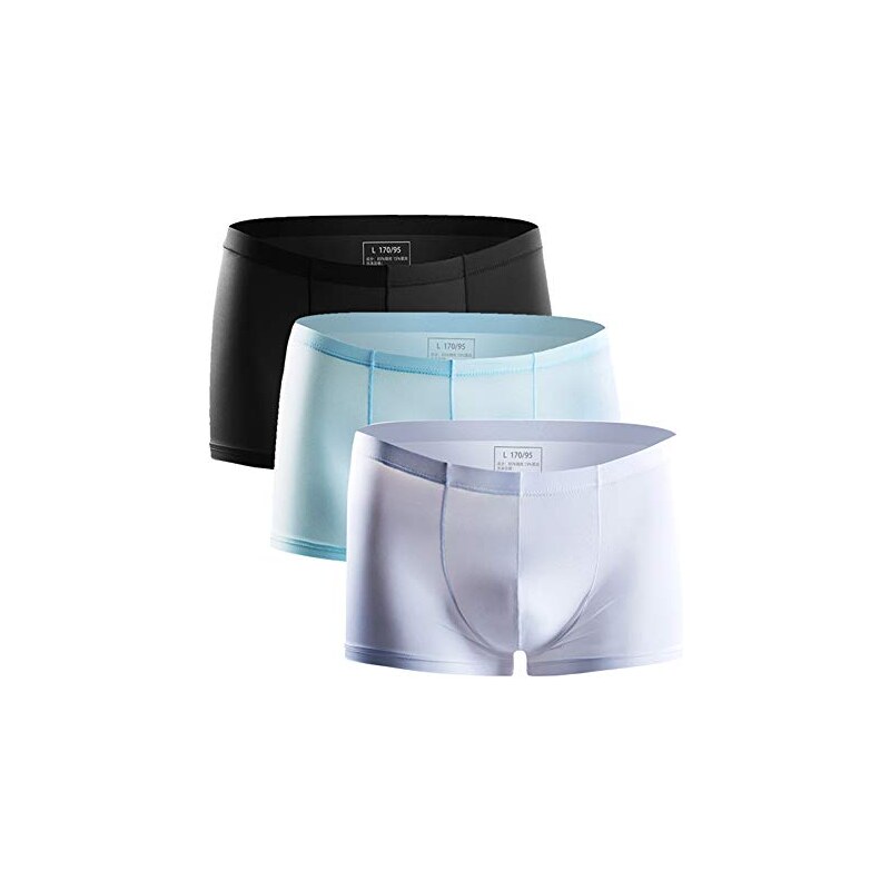 Litthing Boxer da Uomo, Intimo Sexy Trasparente Ultra Sottile da Uomo ...