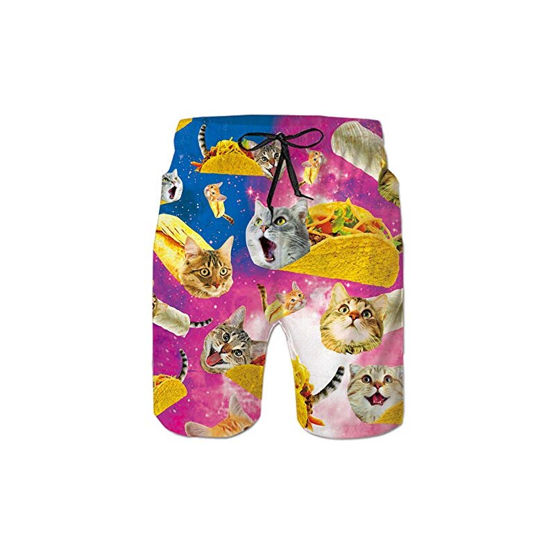 MANGMAO Pantaloncini da donna colorati mimetici estivi con
