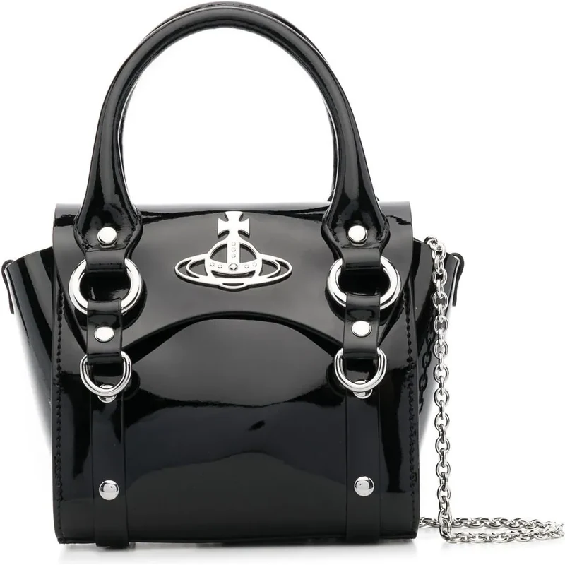 Borsa Tote In Tela Nera Grande Capacità – 23x15x22 Cm – Multitasca – Manico 12 Cm – Per Lavoro, Shopping, Viaggi - 5