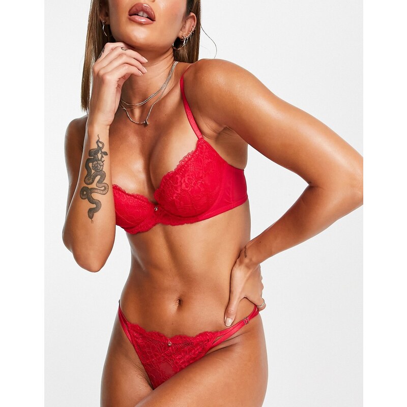 Ann Summers - Sexy Lace - Perizoma in pizzo rosso