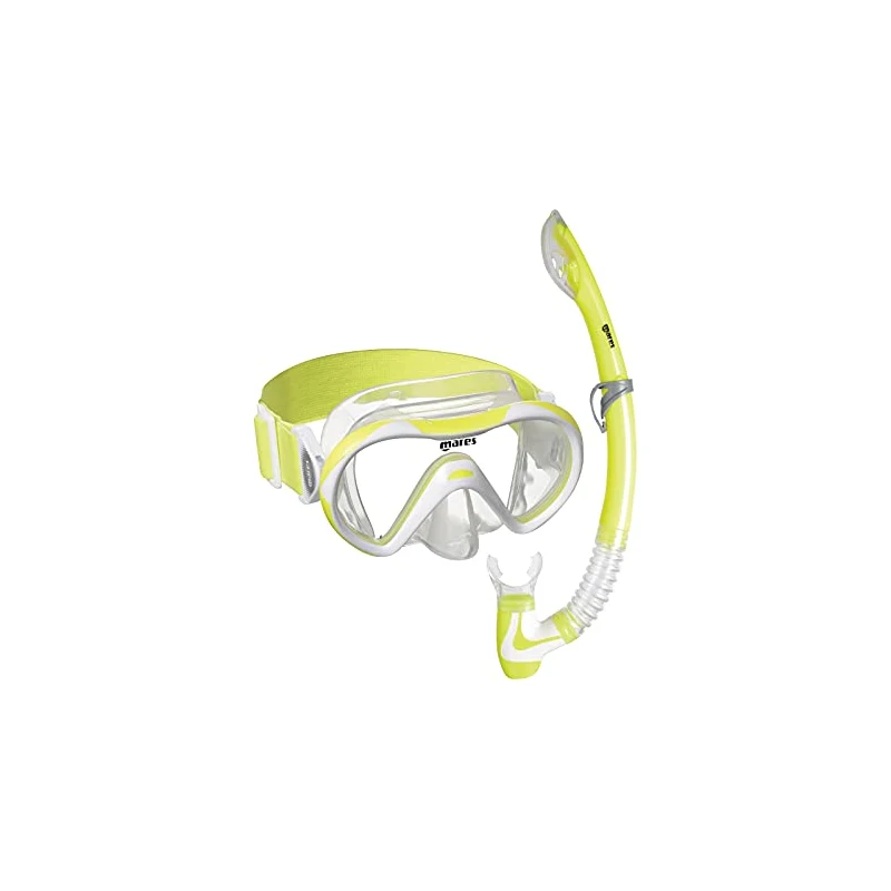 Maschera E Boccaglio Mares Aquazone Combo Vento - Kit Snorkeling Adulti Unisex