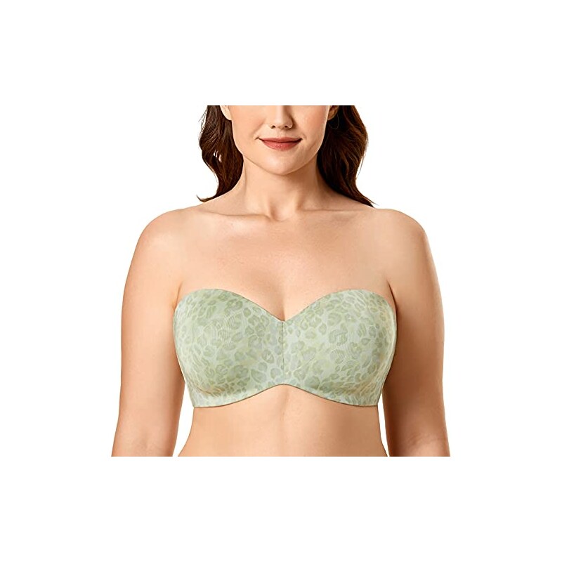 Reggiseno Delimira Balconcino Con Ferretto - Senza Cuciture, Taglie Forti, Comodo