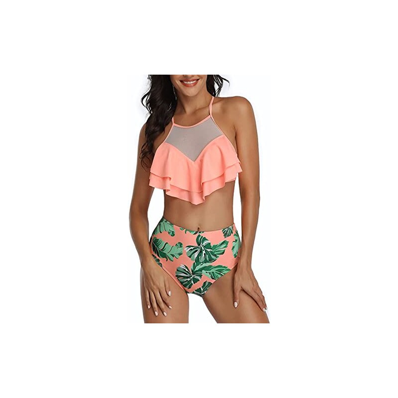 Ppangco Donna Vestito Con Volant A Strati E Orlo Smocked A Canottiera Mini Abito Da Spiaggia Senza Maniche Senza Schienale Vestito Linea Ad A Corto Abito Da Sera Partito 50691233