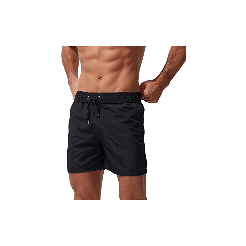 Bruno Banani Mini Wave Line 2.0 Costume a Pantaloncino, Turchese