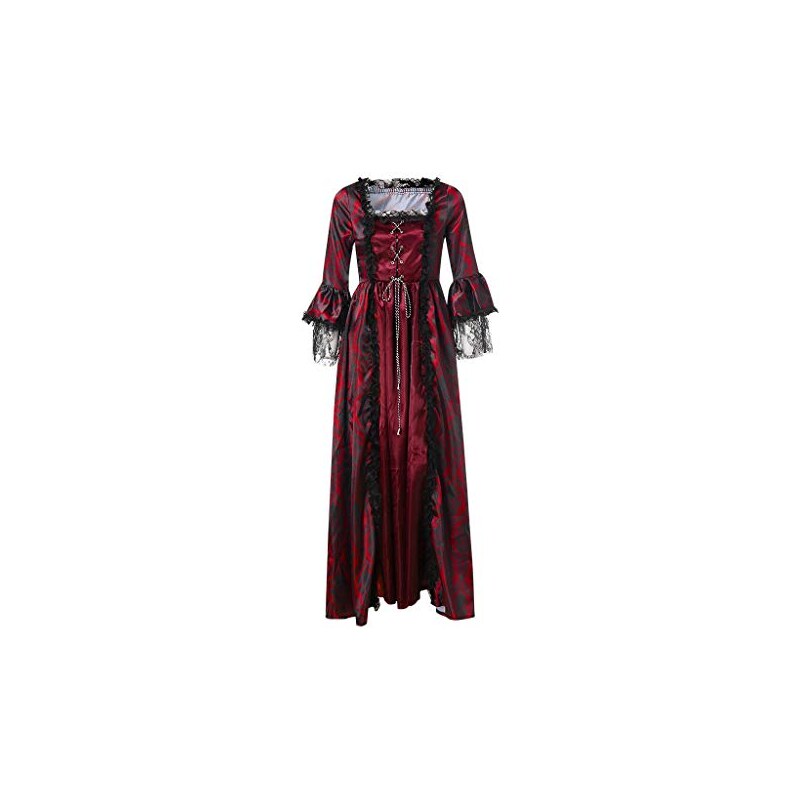 Nuovo abo da donna in stile gotico retrò, a maniche lunghe Nuovo abo da donna in stile gotico retrò, a maniche lunghe
