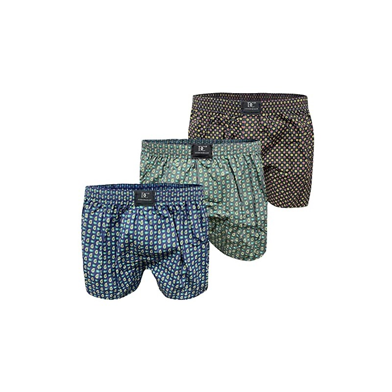 Boxer Caterpillar Uomo - Confezione Da 4, Cotone Elastico, Fantasie Varie, Taglie M-XXL - Foto 14