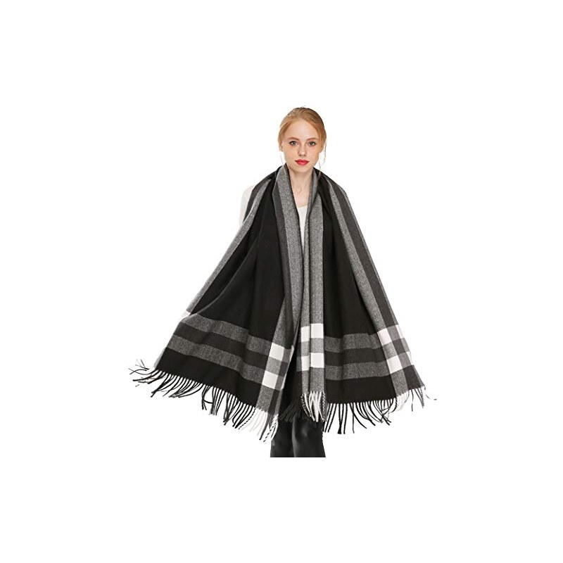 Maxi Sciarpa Outfit Sciarpa Grande Sciarpa Grande Nera Maxi