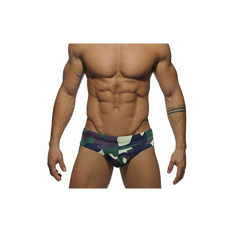 Slip Da Nuoto Uomo - Costume Sportivo Asciugatura Rapida, 80% Poliammide, 20% Elastan, Regolabile - Foto 9