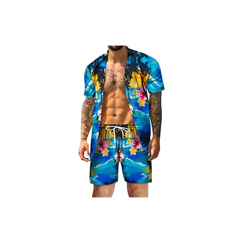 Abbigliamento Estivo Tute Con Pantaloni Corti Abbigliamento Uomo