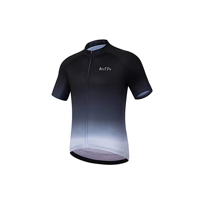 Maillot Cycliste Manches Courtes GIST – Diamond Shade – Noir/Rouge – Neuf Avec étiquettes
